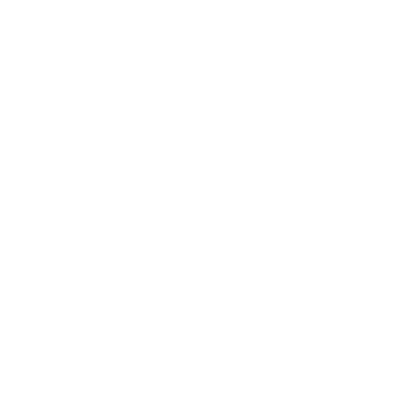 Left-pointing arrow with several curved white lines emanating to the right, forming a fan shape on a black background.