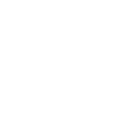 Abstract pattern of white, rounded loops forming a wavy grid on a black background.